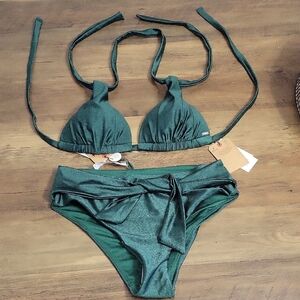 Emerald Green Bikini Set